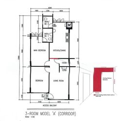 Blk 661 Hougang Avenue 4 (Hougang), HDB 3 Rooms #605988701